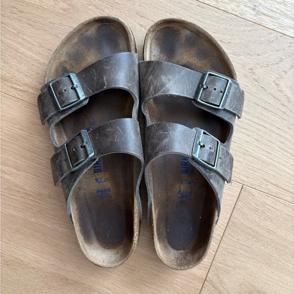 Birkenstock Double strap Leather Sandals 42 EU